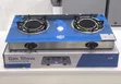Mr. UK Gas Stove - UK 003 (2 Burner, Glass Top) - 1