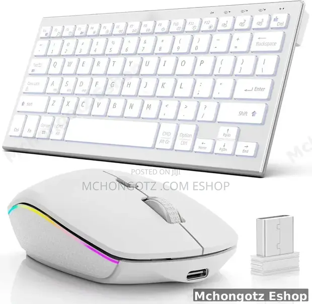 Fenisio X617 Wireless Backlit Keyboard Mouse Combo - 1