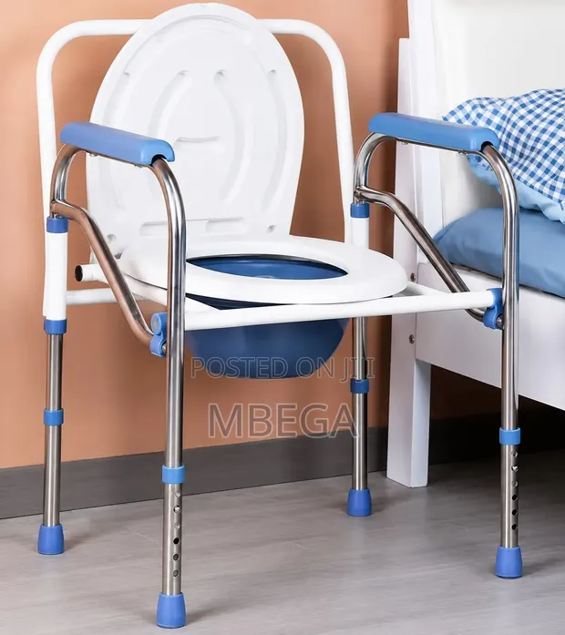 Foldable Toilet Support Chair for Squat Toilets - 1