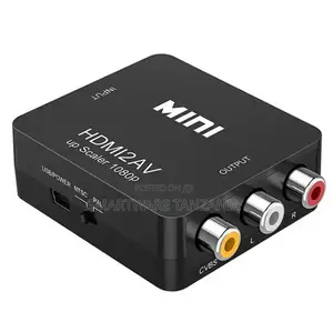 Mini HDMI to AV Converter Up Scaler 1080p