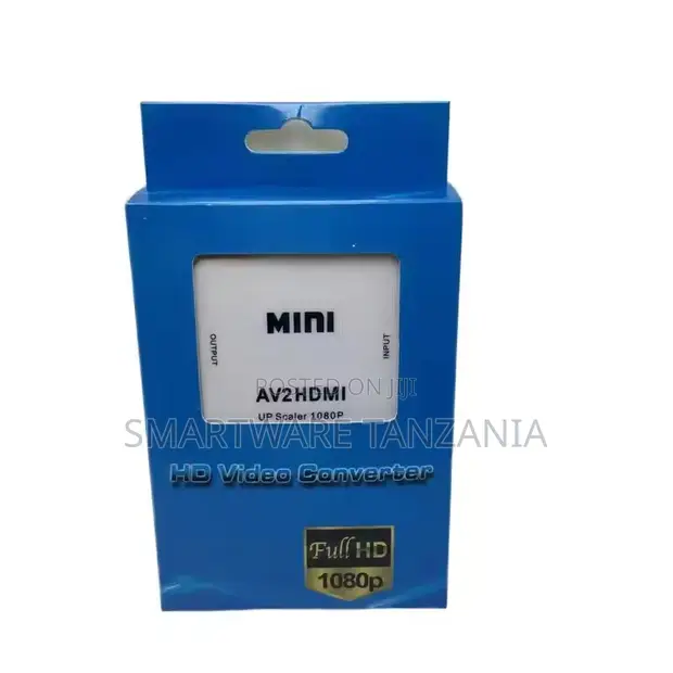 Mini AV to HDMI HD Video Converter for 1080p Output - 1