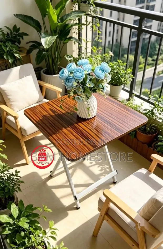 Foldable Square Table (60cm) - 1