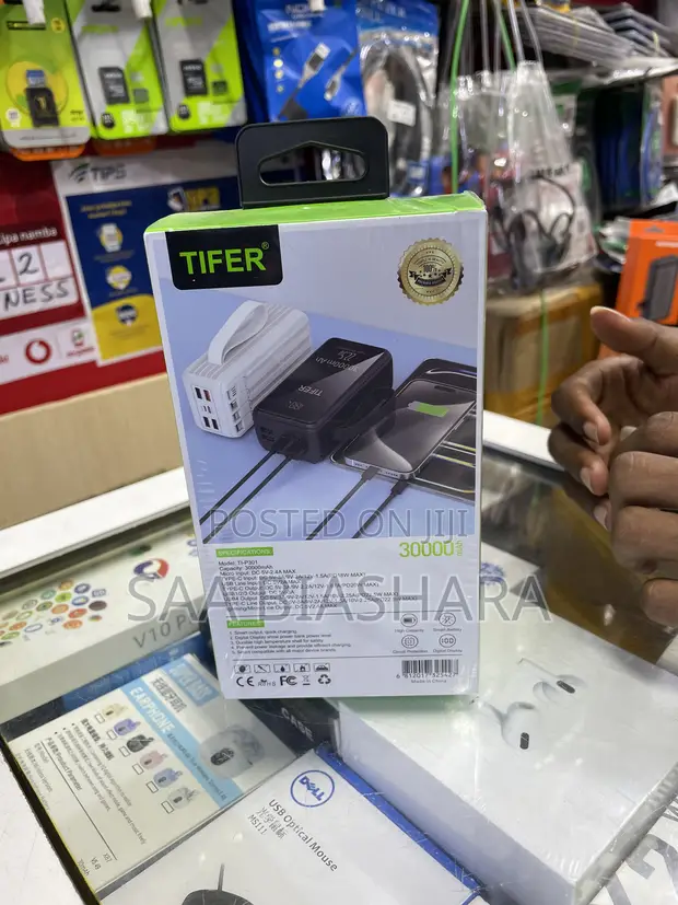 Tiffer Power Bank 30,000mAh - 1