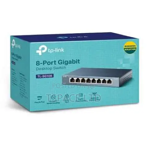 TP-Link TL-SG108 8-Port Gigabit Unmanaged Network Switch - 1