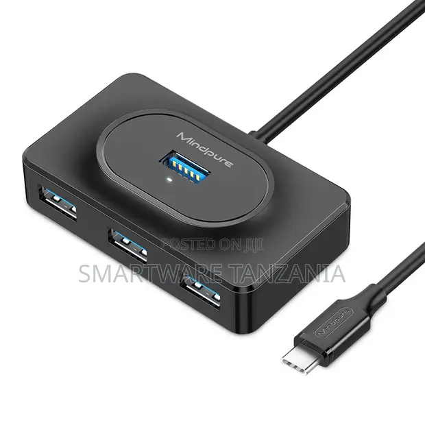 Minipure USB Hub with 3 Ports and Type-C - 1
