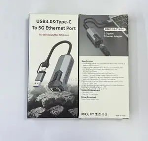 5G USB 3.0 & Type-C Ethernet Adapter