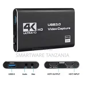 USB 3.0 Video Capture Device - 4K Streaming & Recording