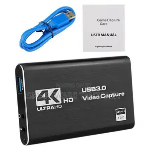 Ultra HD USB 3.0 Video Capture Card for Gaming & Streaming