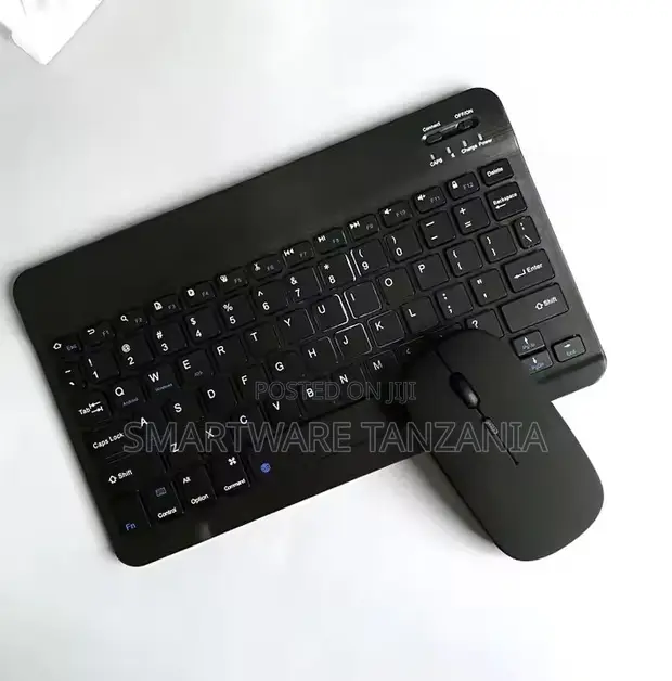 Sleek Wireless Keyboard and Mouse Combo - 1