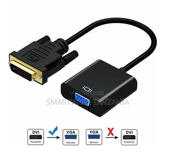 High-Quality DVI to VGA Adapter Cable - 1