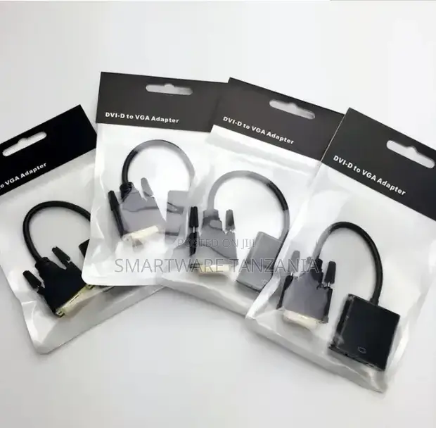 DVI-D to VGA Adapter Cable Converter 24+1 Pin - 1