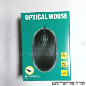 USB Optical Wired Mouse with Auto Click Function