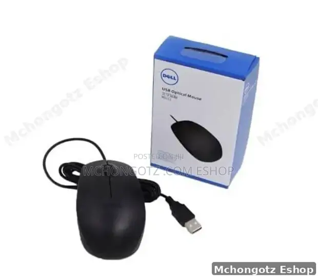 Dell MS111 Wired USB Optical Mouse - 1