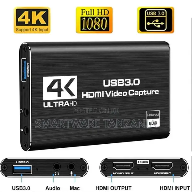 USB 3.0 to HDMI Video Capture Card Full HD 1080p - 1