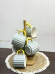 6pcs Classic Clay Cups Set - 2