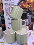 6pcs Classic Clay Cups Set - 4