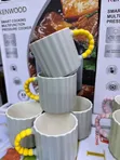 6pcs Classic Clay Cups Set - 5