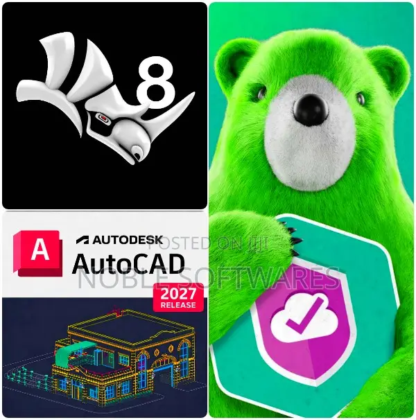 Autodesk AutoCAD 2027 + Rhinoceros 8 + Kaspersky Antivirus - 1