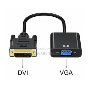 DVI to VGA Adapter Cable for Clear Video Output