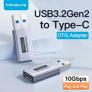 Mindpure USB 3.2 Gen 2 to Type-C OTG Adapter - 10Gbps
