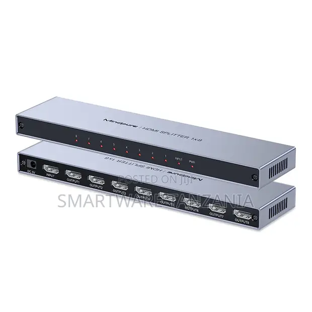 High-Performance HDMI Splitter 1x8 for Multiple Displays - 1