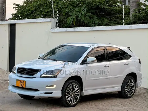 Toyota Harrier 2007 White - 1