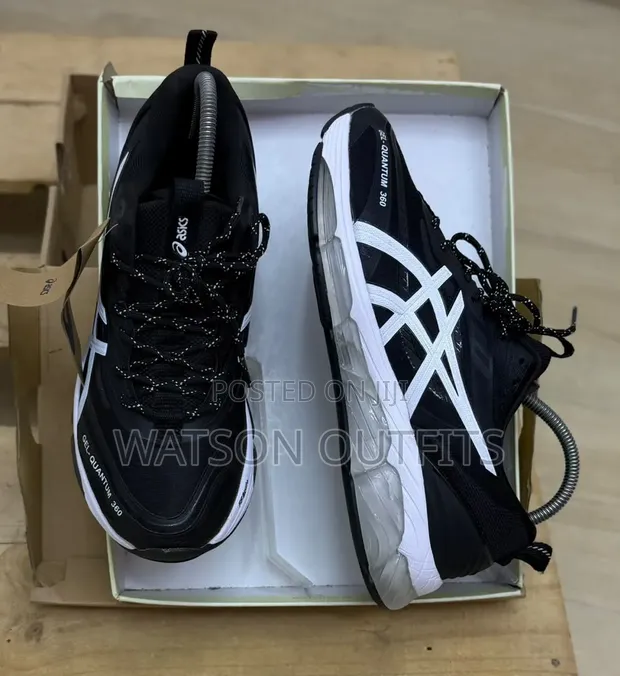 Asics Men's Leather Sneakers - 1