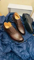 Men's Clarks Leather Moccasins - New - 4