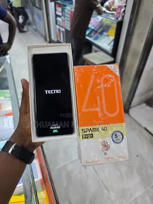 New Tecno Spark 40 Pro+ 256GB White