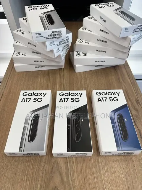New Samsung Galaxy A17 5G 256GB Black - 1