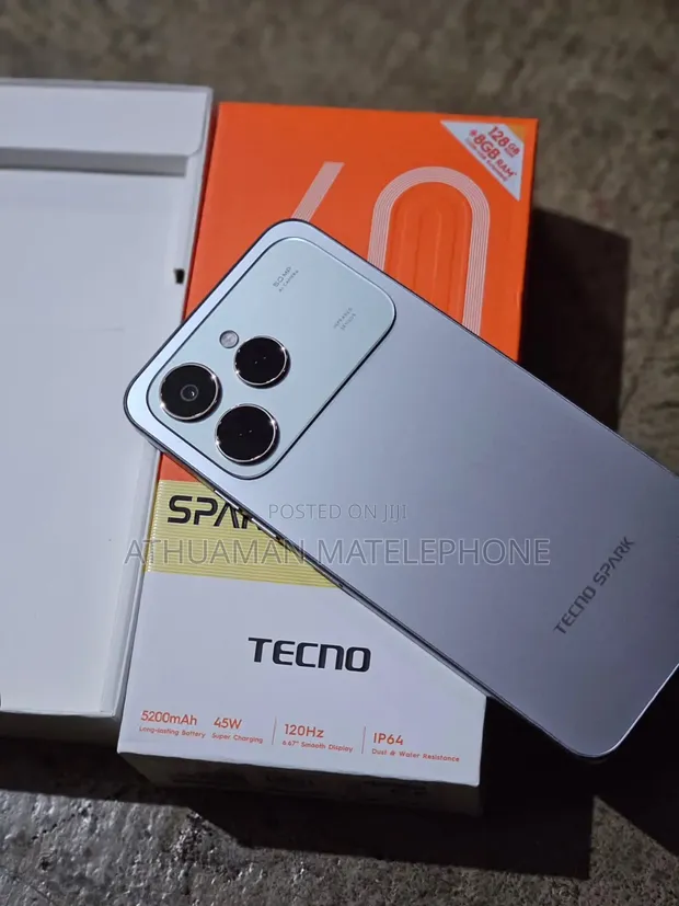 New Tecno Spark 40 256GB Black - 1