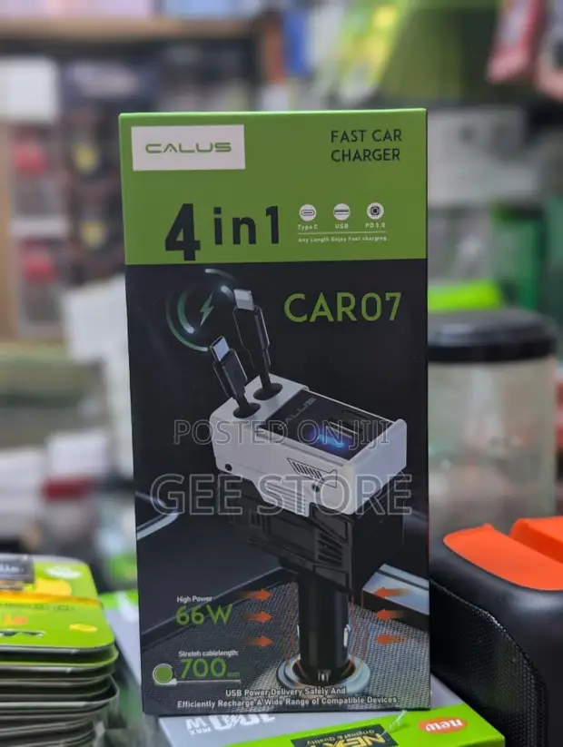 Calus 4-in-1 Fast Car Charger - 1