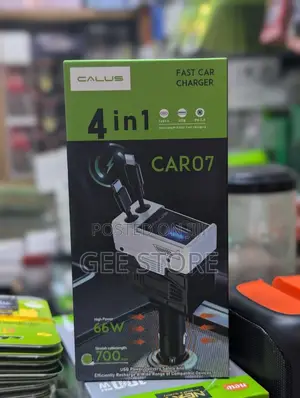 Calus 4-in-1 Fast Car Charger