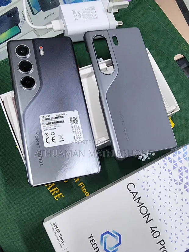 New Tecno Camon 40 Pro 5G 256GB White - 1