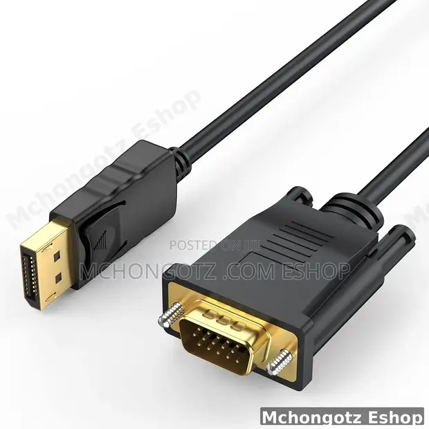 DisplayPort to VGA Cable 1.5m (1080p) - 1