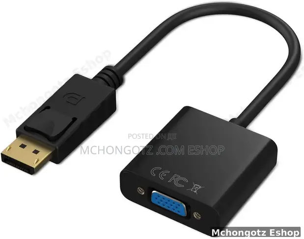 DisplayPort kwenda VGA Adapter Converter (1080p) - 1