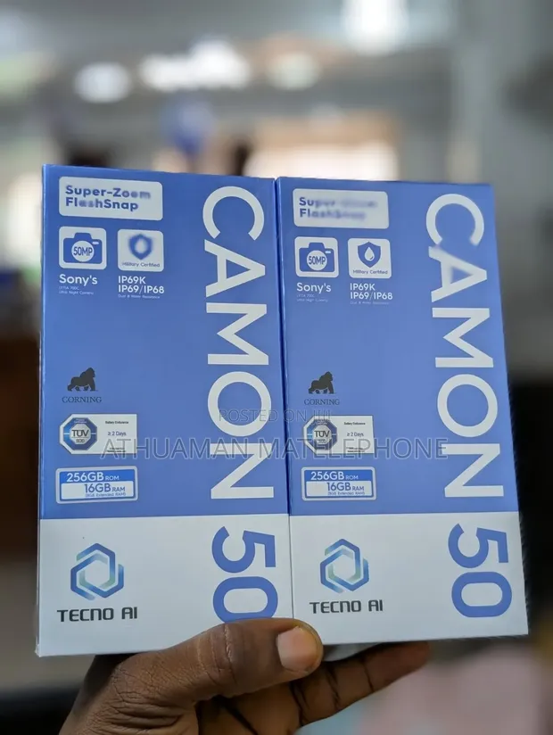 New Tecno Camon 50 256GB Green - 1
