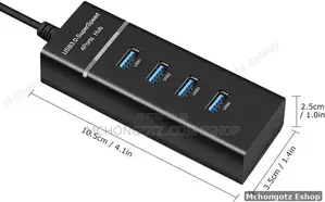 USB 3.0 Hub - 4 Port Splitter