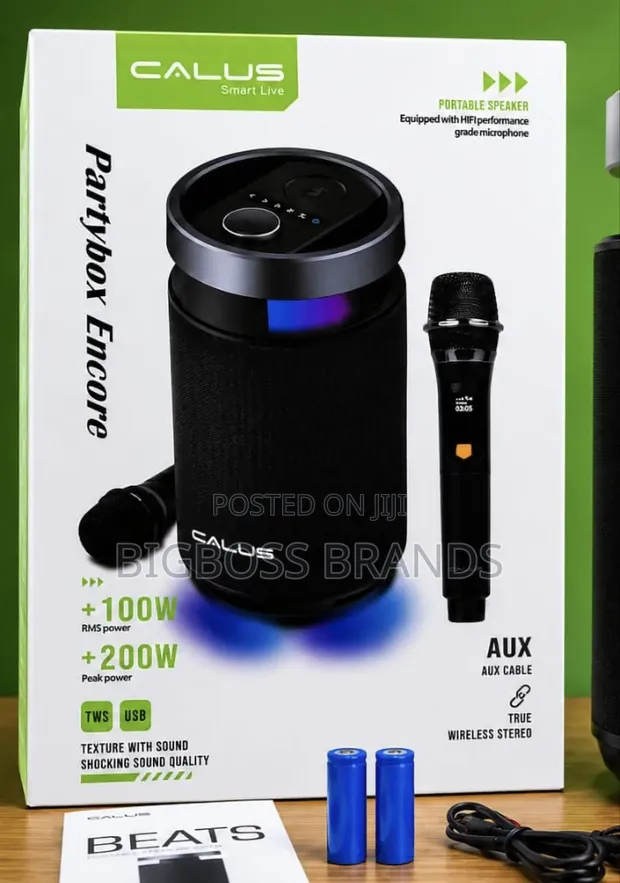 Calus Original Partybox Encore Speaker Isiyo na Waya 200W - 1