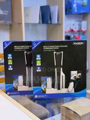 Multifunctional Cooling Charging Dock for PS5