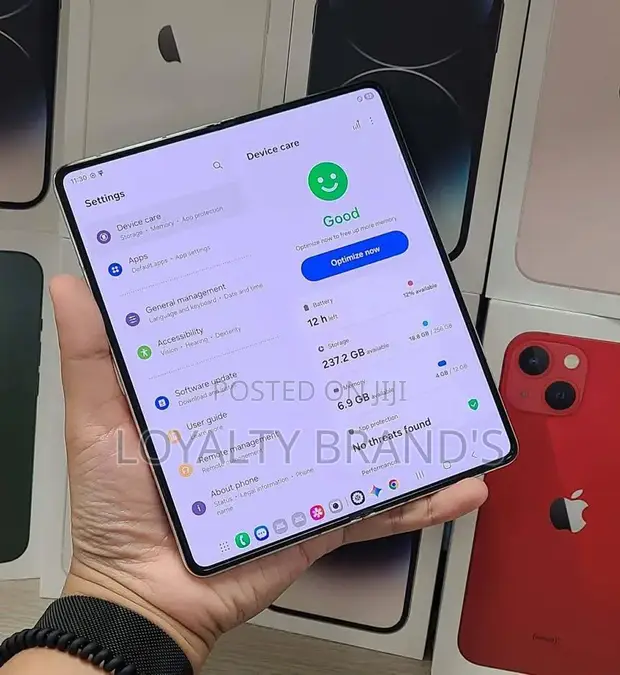 New Samsung Galaxy Z Fold 5 256GB White - 1