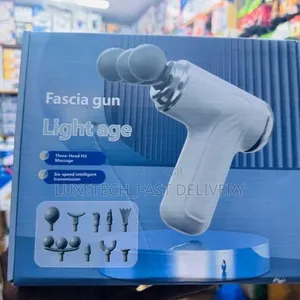 Light Age Fascia Gun yenye Vichwa Vitatu vya Massage
