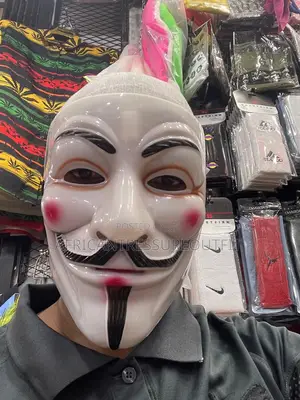 Vendetta Mask - Plastic Party Costume