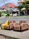 Sofa Set 2:1 Fibers and Spring - 1
