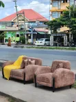 Sofa Set 2:1 Fibers and Spring - 2