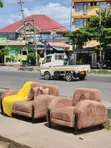 Sofa Set 2:1 Fibers and Spring - 4
