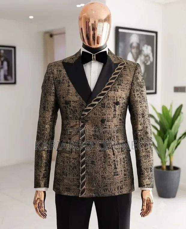Ricardo Men's Classic Brown Suit - Brand New - 1