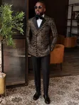 Ricardo Men's Classic Brown Suit - Brand New - 2
