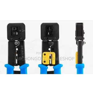 RJ45 EZ Pass Through Crimping Tool for Network Cables