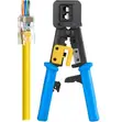 RJ45 EZ Pass Through Crimping Tool for Network Cables - 3